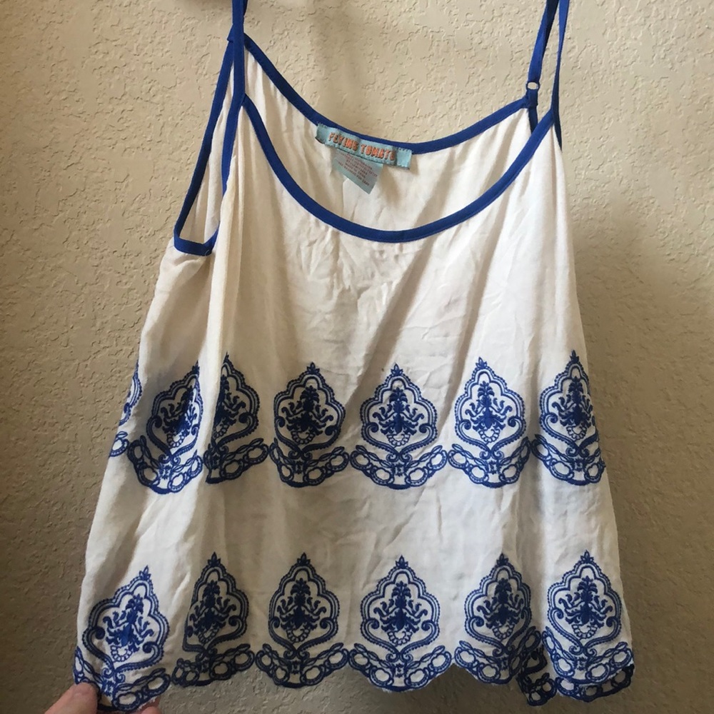 Summer Blue Crochet Top!